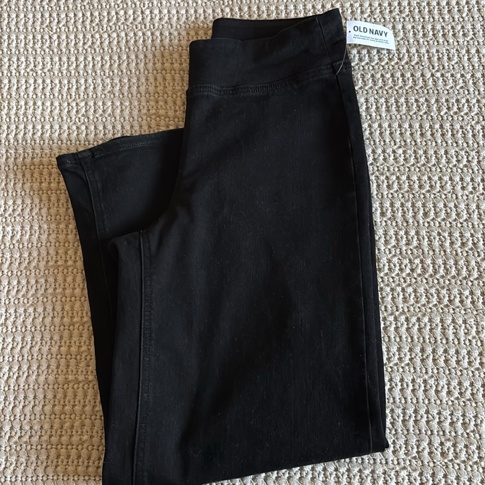 High-Waisted Pull-On Weekender Wide Leg Crop Jeans - Picture 7 of 7